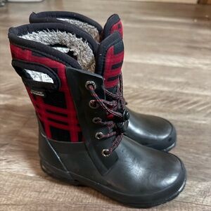 Bogs Amanda Plaid Toddler Boots | GUC